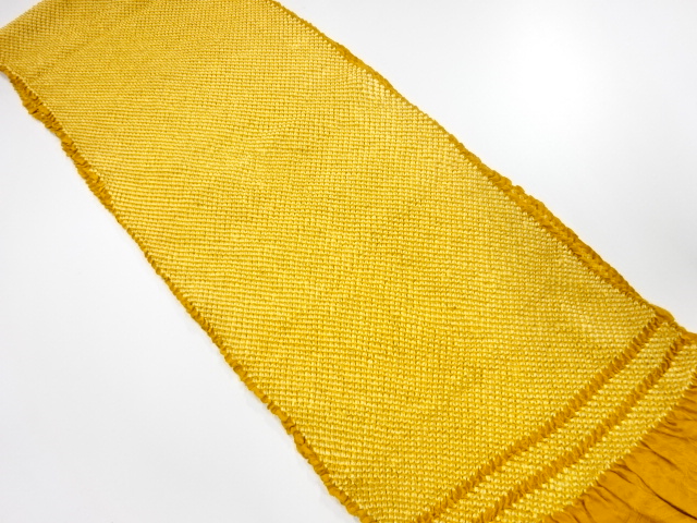 正絹　振袖用　絞り　帯揚げ